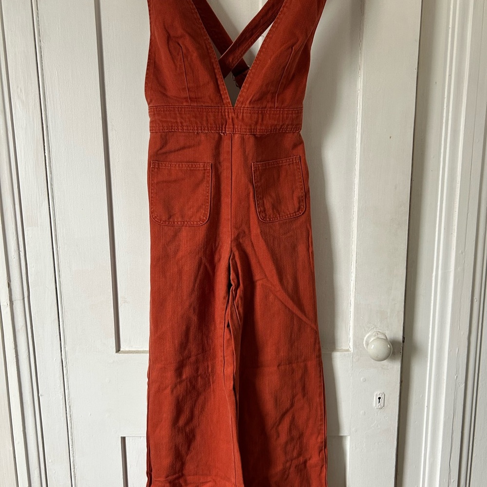Women's Rust Jumpsuit